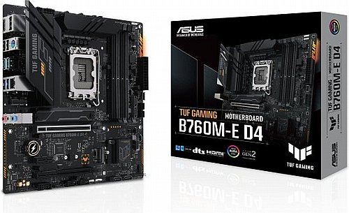 ��� �� ASUS TUF GAMING B760M-E D4 LGA1700 Intel B760 DDR4