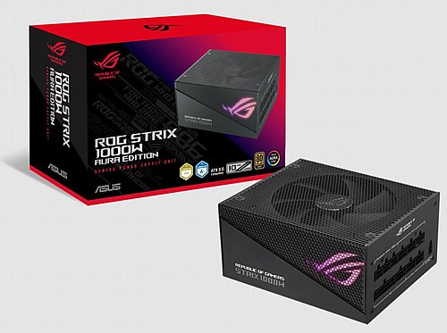 ��� ��� ������ ���� ASUS ��� ROG STRIX 1000W 80Plus Gold Aura Edition