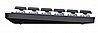 מקלדת אלחוטית מכאנית ומוארת עם מתג Logitech MX Mechanical Tactile Quiet - צבע Graphite