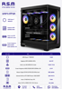 מחשב גיימינג נייח AMD 9800X3D X870 WIFI6 64GB DDR5 2TB SSD RTX5080 C5 RGB 1000W WIN11