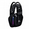 אוזניות גיימרים אלחוטיות חברת Logitech דגם G733 LIGHTSPEES RGB שחור