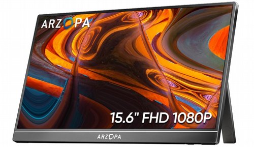 ��� ���� ARZOPA Portable Monitor 15.6'' FHD 1080P IPS - Ultra-Slim