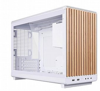 ���� ���� Lian-Li A3 Wood and Glass Edition White