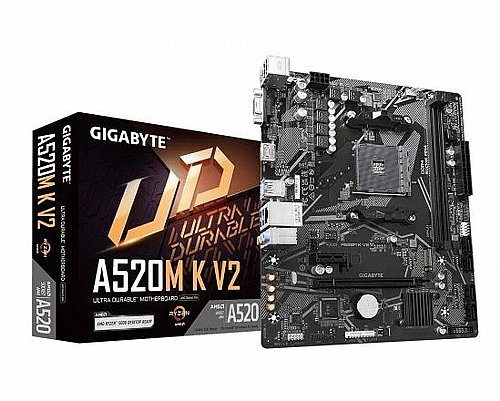 ��� �� GIGABYTE ��� A520M K V2 DDR4 AM4 