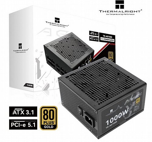 ��� ��� ������ ���� THERMALRIGHT ��� AG-1000 1000W 80 PLUS GOLD ATX 3.1
