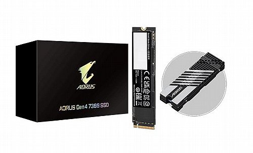 ���� ����� Gigabyte AORUS Gen4 7300 SSD 1TB