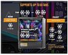 מארז Antec NX292 Mid Tower up to E-ATX MB 3X120MM RGB SIDE GLASS
