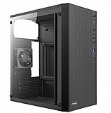 ���� Antec ST10M TG Mini Tower Micro-Atx Black Glass Side Panel