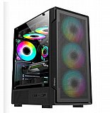 ���� ���� ���� Antec ��� VX300M ARGB Black Mini-Tower 4x120mm Fan Include