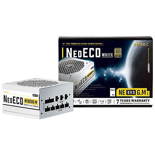 ��� ��� Antec NeoEco Gold Modular 850W White 120mm Silent Fan