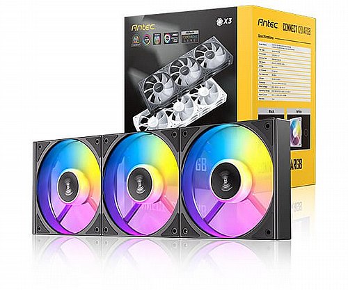 �������� ����� ANTEC Connect C120 Reverse ARGB BLACK 3PK