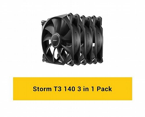 �������� ����� Antec Storm T3 140mm Black 3 Fan Pack