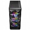 מארז מחשב Antec AX83 RGB Extreme Mid Tower Case 6X120MM Fixed ARGB FANS Glass Panel צבע שחור