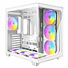 מארז לבן Antec C5 RGB Mid-Tower ATX 7x ARGB FANS Incl Type-C