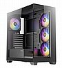 מארז חברת Antec דגם CX Series CX300 RGB ELITE 4X120MM Fixed Mode RGB Mid Tower צבע שחור