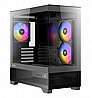 מארז חברת Antec דגם CX Series CX500M RGB 3X120MM Fixed Mode RGB Mid Tower צבע שחור