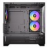 מארז חברת Antec דגם CX Series CX500M RGB 3X120MM Fixed Mode RGB Mid Tower צבע שחור