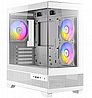 מארז חברת Antec דגם CX Series CX500M RGB 3X120MM Fixed Mode RGB Mid Tower צבע לבן