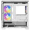 מארז חברת Antec דגם CX Series CX500M RGB 3X120MM Fixed Mode RGB Mid Tower צבע לבן
