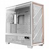 מארז מחשב Antec Flux Pro WOOD White EATX Full Tower X6 Fans Include