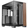 מארז מחשב Antec C8 Wood ATX NO FANS צבע שחור
