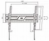 מתקן קיר למסכים Tilt TV Wall Mount AR-WF75