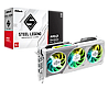כרטיס מסך Asrock AMD Radeon RX9070XT 16GB Steel Legend - צבע לבן
