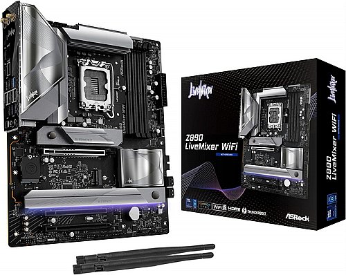 ��� �� ������ ���� ASRock Z890 LiveMixer WiFi 7 DDR5 LGA1851 ATX