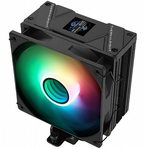  ����� ����� ����� ���� Thermalright ��� Assassin Spirit 120 Vision ARGB black 120MM 1500RPM 66.17CFM - ���� ��� LCD