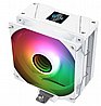 קירור אוויר למעבד חברת Thermalright דגם Assassin Spirit 120 Vision ARGB White 120MM 1500RPM 66.17CFM - כולל מסך LCD