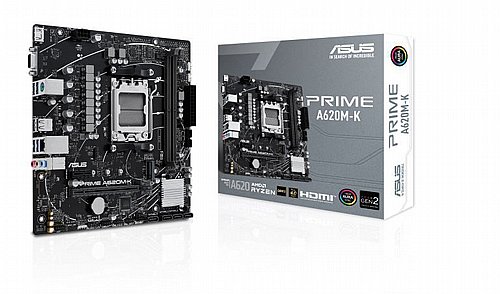 ��� �� Asus Prime A620M-K AM5 DDR5 AMD 