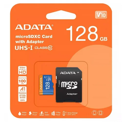 ����� ������ �� ���� ADATA Premier Micro SDXC UHS-I ��� 128GB