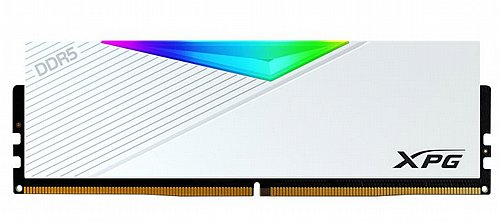 ������ ����� ���� ADATA XPG Lancer RGB DDR5 U-DIMM 32GB 6000MHz CL40 White