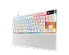 מקלדת גיימינג מכאנית מקצועית Steelseries Apex Pro Gen 3 TKL לבנה