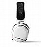 אוזניות גיימרים אלחוטיות SteelSeries Arctis 7 (2019) DTS 7.1 Surround LAG-FREE צבע לבן
