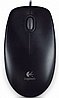 עכבר Logitech Optical USB B100 White Box