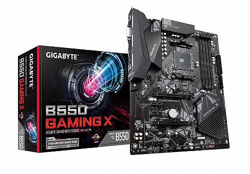 ��� �� ���� GIGABYTE ��� B550 GAMING X V2 ATX DDR4 PCIe 4 RGB FUSION 2 DVI/HDMI