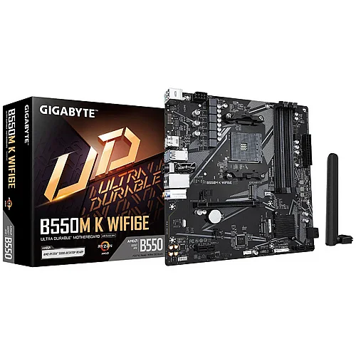 ��� �� Gigabyte B550M K WiFi6E AM4 DDR4