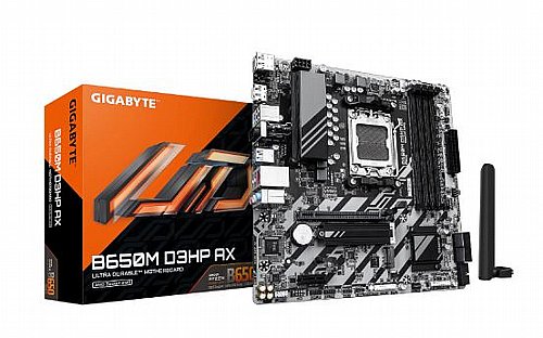 ��� �� Gigabyte B650M D3HP AX 1.3 DDR5 AM5 WIFI BT Micro-Atx