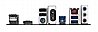 לוח אם Gigabyte B650M D3HP AX 1.3 DDR5 AM5 WIFI BT Micro-Atx