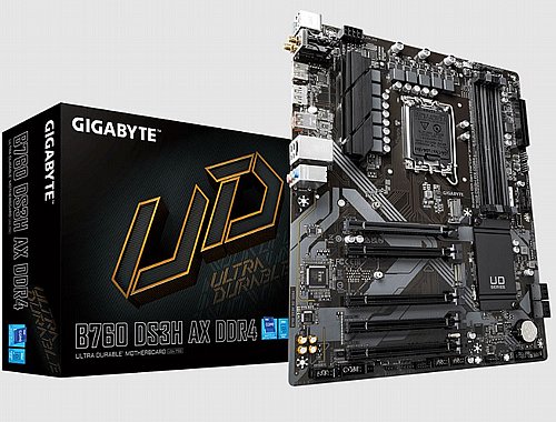 ��� �� ���� Gigabyte B760 DS3H AX DDR4 LGA1700