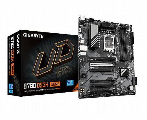 ��� �� ����� Gigabyte B760 DS3H DDR5 Gen5 ATX DP HDMI LGA1700