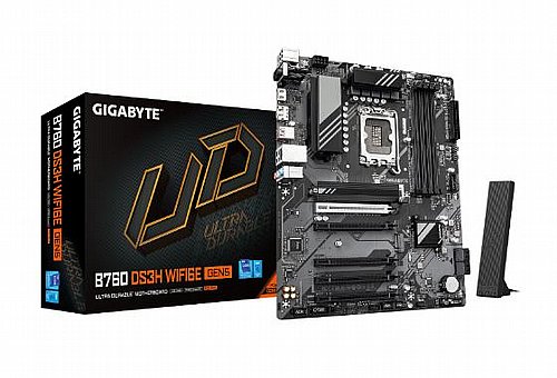 ��� �� ������ ����� B760 DS3H WF6E GEN5 ATX DDR5 LGA1700 WIFI6E Gigabyte