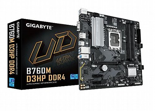 ��� �� ����� GIGABYTE B760M D3HP DDR4 mATX DP HDMI VGA LGA1700