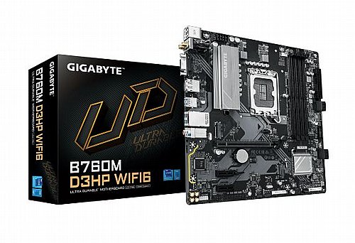 ��� �� ����� GIGABYTE B760M D3HP WIFI6 mATX DP HDMI VGA LGA1700