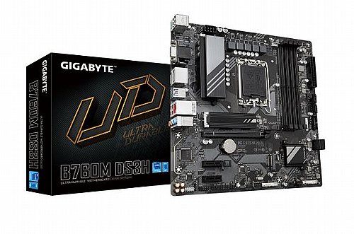 ��� Gigabyte B760M DS3H DDR5 LGA1700 MultiviewX4 Micro-Atx