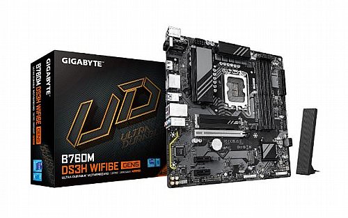 ��� �� Gigabyte B760M DS3H WF6E GEN5 Micro-Atx DDR5