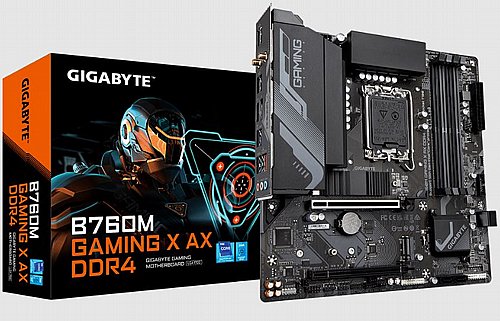 ��� �� ���� Gigabyte B760M GAMING X AX DDR4 1.1 LGA1700