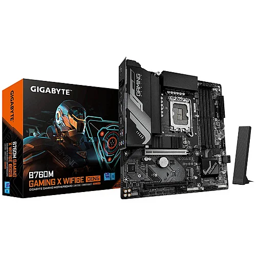 ��� �� Gigabyte B760M GAMING X WIFI6E GEN5 LGA1700 DDR5