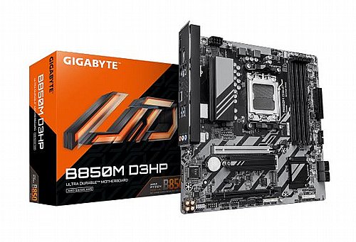 ��� �� Gigabyte B850M D3HP 1.2 mATX DDR5 AM5 1GbE Lan USB-C